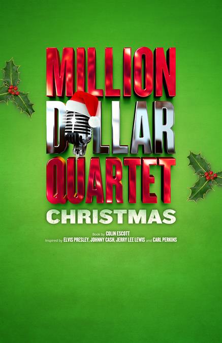 Million Dollar Quartet Christmas Theatre Poster