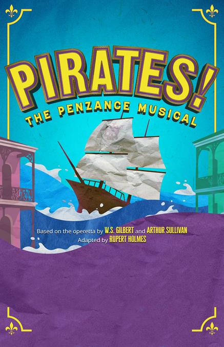 Pirates! The Penzance Musical Theatre Poster