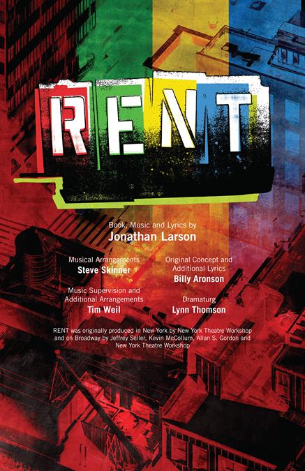 Rent Theatre Poster