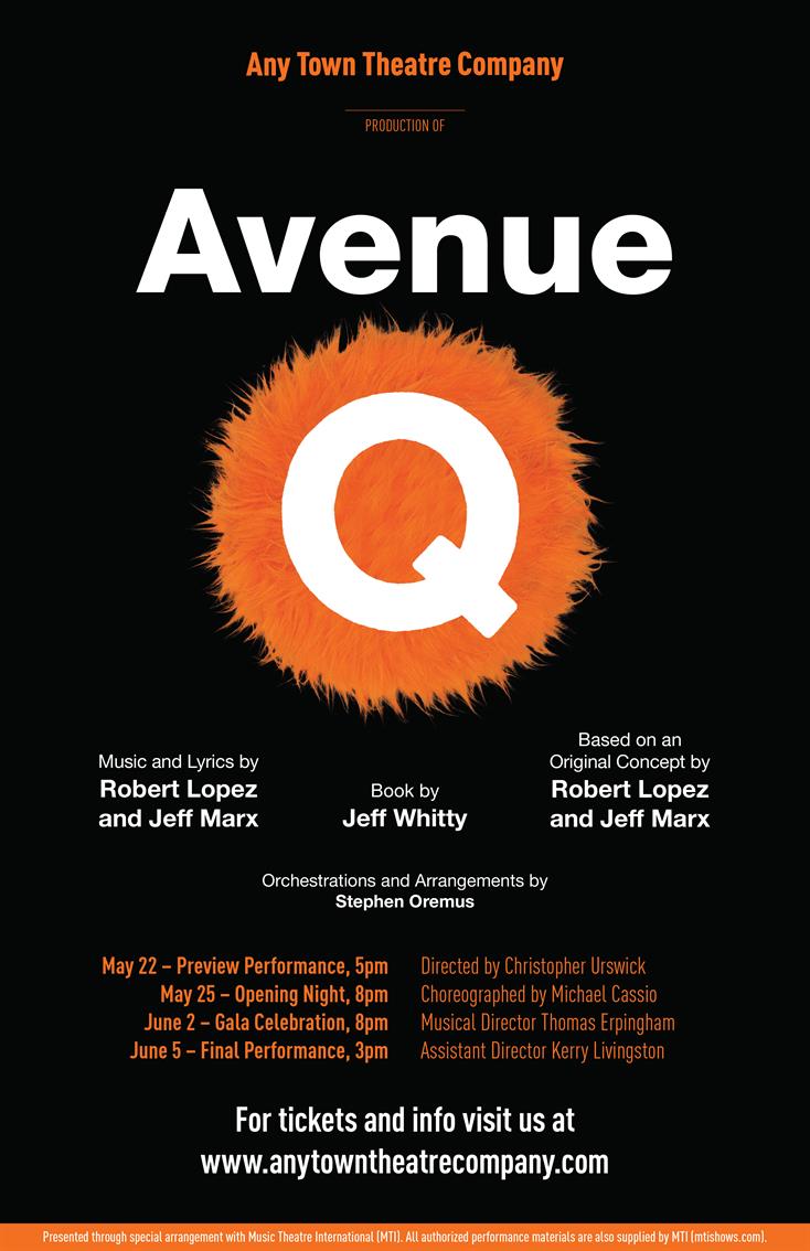 Avenue Q Poster