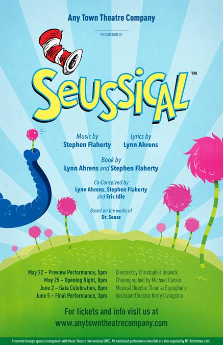 Customize Your Seussical Poster Design