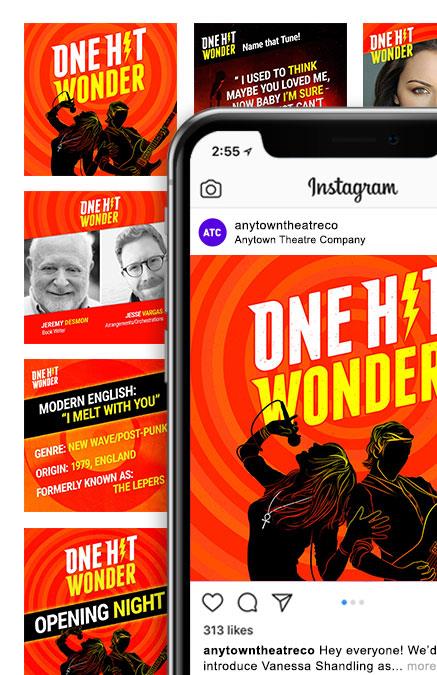 One Hit Wonder Theatre Logo Pack