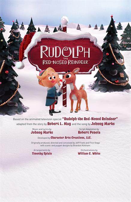 Rudolph The Red-Nosed Reindeer Theatre Poster