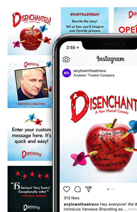 Disenchanted (High School Edition) Theatre Logo Pack