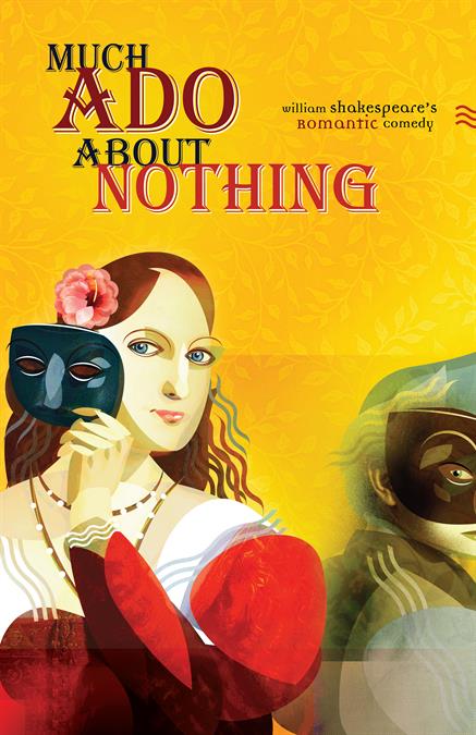 Much Ado About Nothing Poster  Theatre Artwork & Promotional