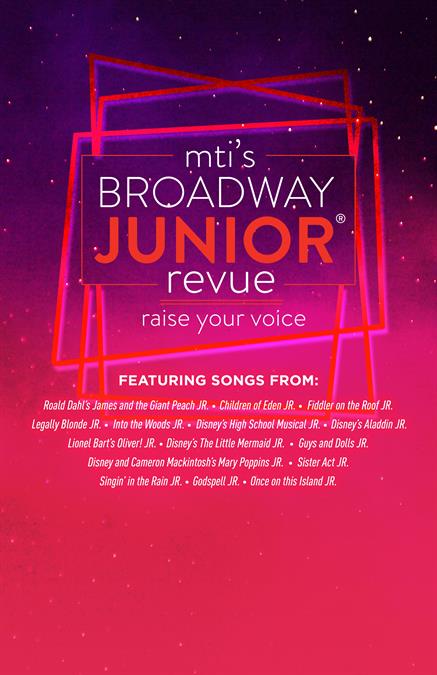 Broadway Junior Revue: Raise Your Voice Theatre Poster