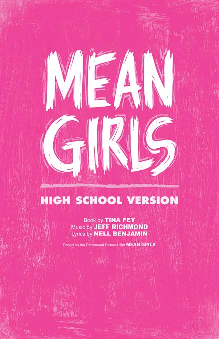 Mean Girls (High School Version) Theatre Poster