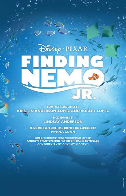 Finding Nemo JR. Theatre Poster