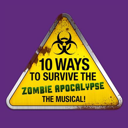 10 Ways to Survive the Zombie Apocalypse: The Musical! Theatre Logo Pack