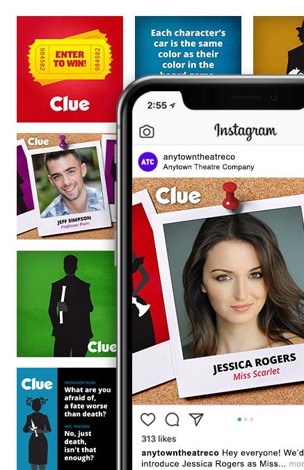 Clue Theatre Logo Pack