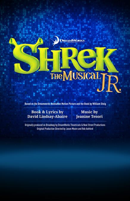 Shrek The Musical Jr Poster Theatre Artwork Promotional