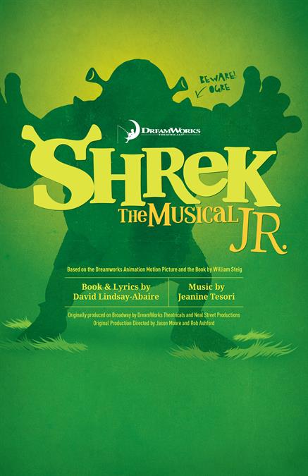 Shrek the Musical JR. Theatre Poster