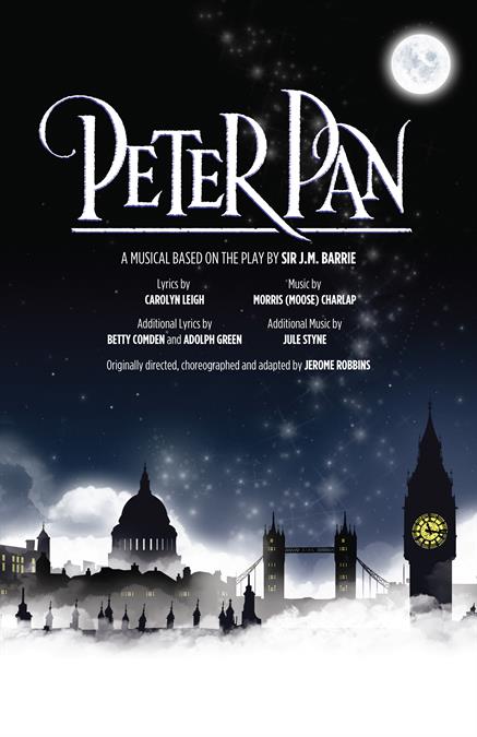 Peter Pan (1954 Broadway) Theatre Poster