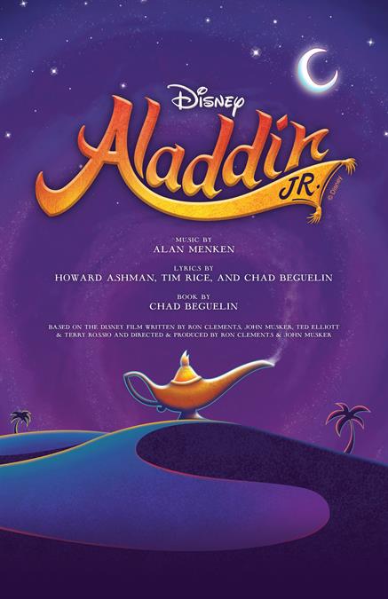 Fordampe Ikke vigtigt Skærpe Aladdin JR. Poster | Theatre Artwork & Promotional Material by Subplot  Studio