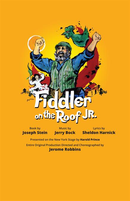Fiddler on the Roof JR. Theatre Poster