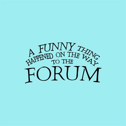 A Funny Thing Happened on the Way to the Forum Theatre Logo Pack
