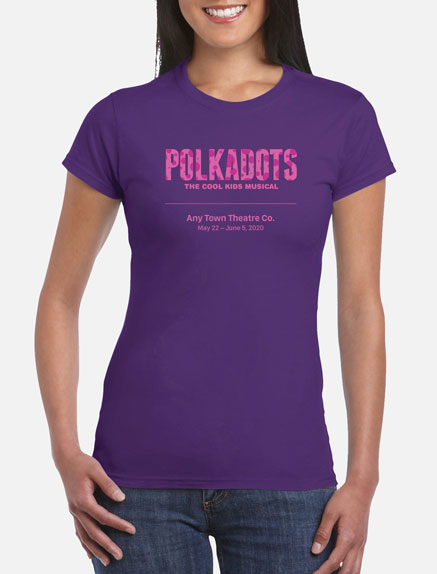 Women's Polkadots T-Shirt
