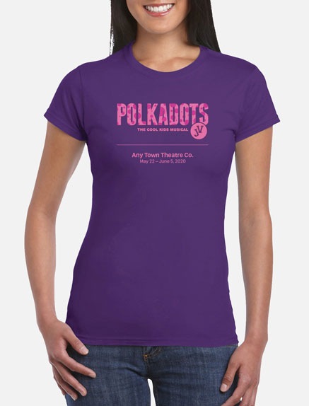 Women's Polkadots JV T-Shirt