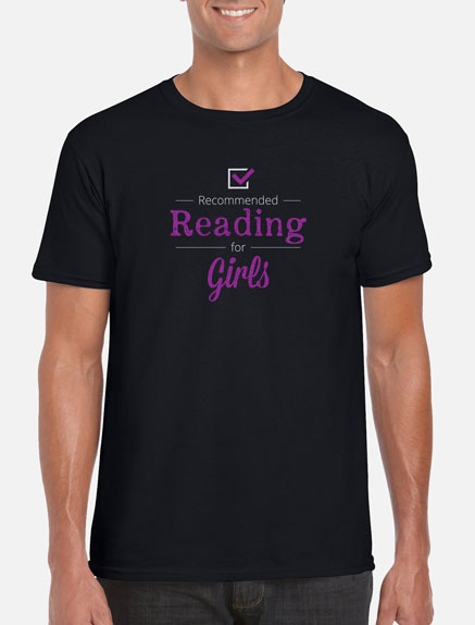 Men's Recommended Reading for Girls T-Shirt