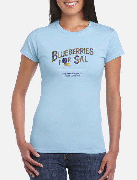 Women's Blueberries for Sal T-Shirt