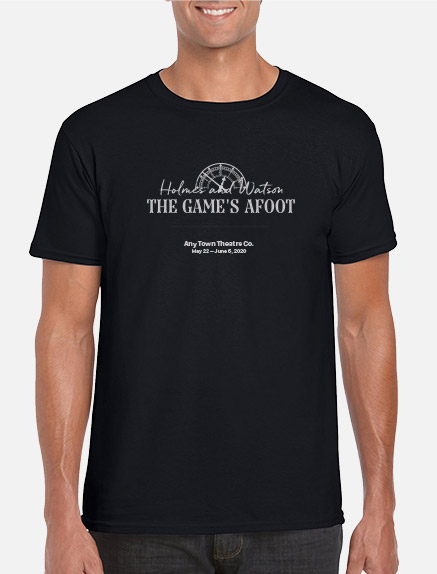 Men's Holmes and Watson The Game's Afoot T-Shirt