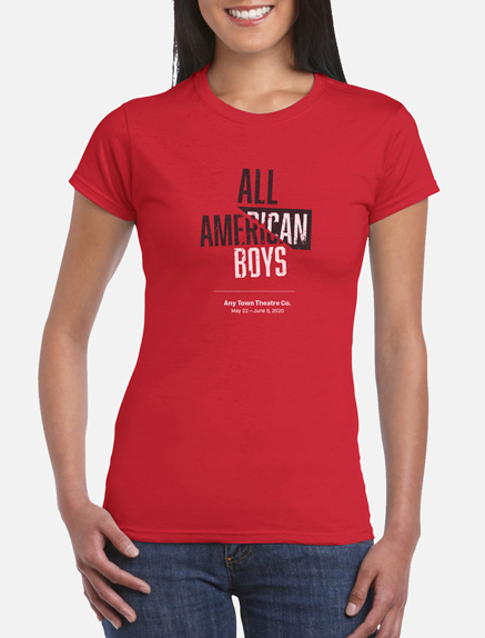 Women's All American Boys T-Shirt