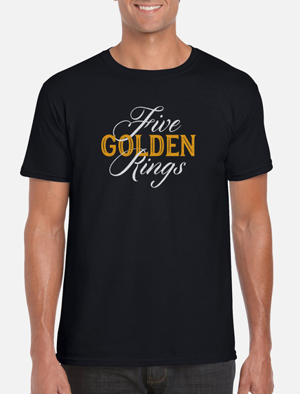 Men's Five Golden Rings T-Shirt