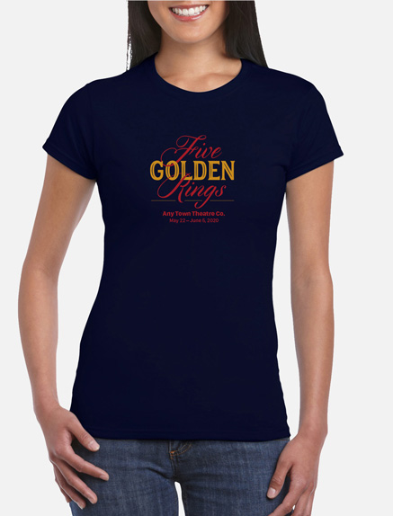 Women's Five Golden Rings T-Shirt