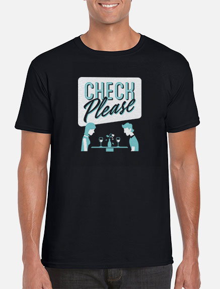 Men's Check Please T-Shirt