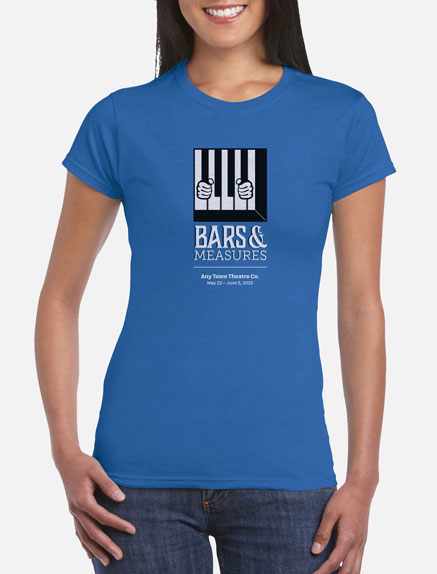 Women's Bars and Measures T-Shirt