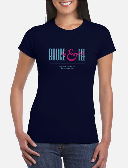 Women's Bruce and Lee T-Shirt