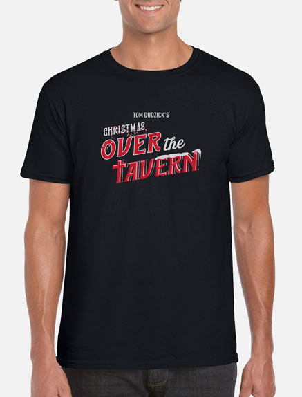 Men's Christmas Over the Tavern T-Shirt