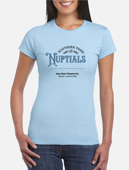 Women's Southern Fried Nuptials T-Shirt