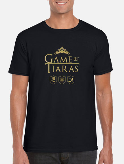 Men's Game of Tiaras (Poster) T-Shirt