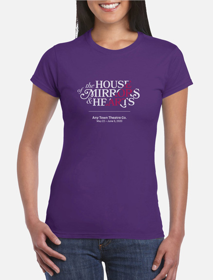 Women's The House of Mirrors and Hearts T-Shirt