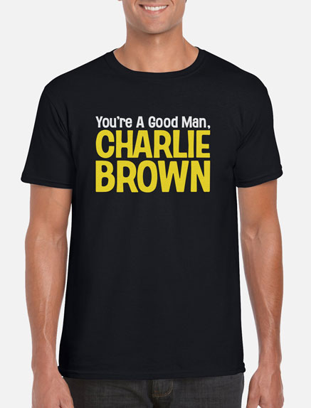Men's You're a Good Man, Charlie Brown (Original) T-Shirt