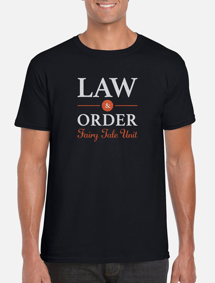 Men's Law and Order Fairy Tale Unit T-Shirt