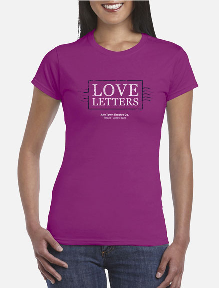 Women's Love Letters T-Shirt