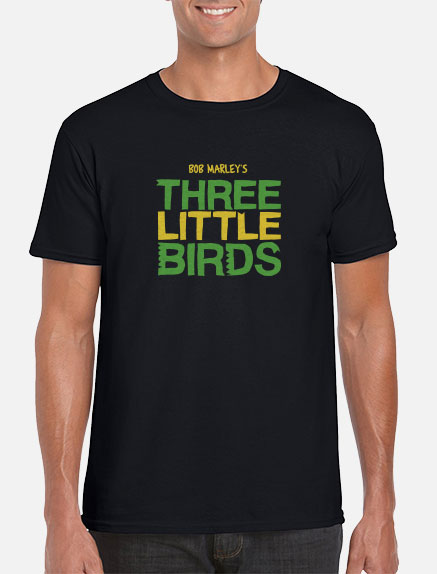 Men's Bob Marley's Three Little Birds T-Shirt