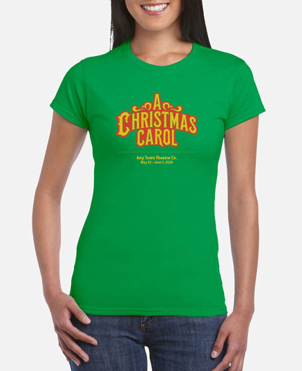 Women's A Christmas Carol (Stage Rights) T-Shirt