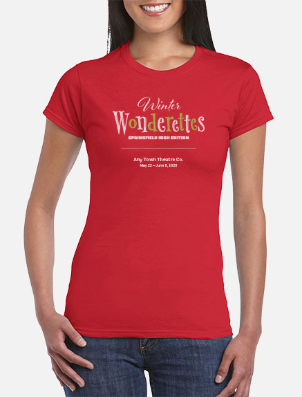Women's Winter Wonderettes: Springfield High Edition T-Shirt