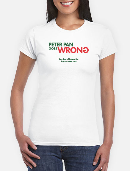 Women's Peter Pan Goes Wrong T-Shirt