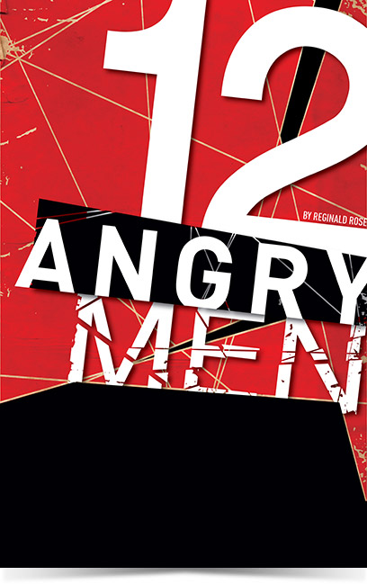 12 Angry Men Theatre Poster Designed by Subplot Studio