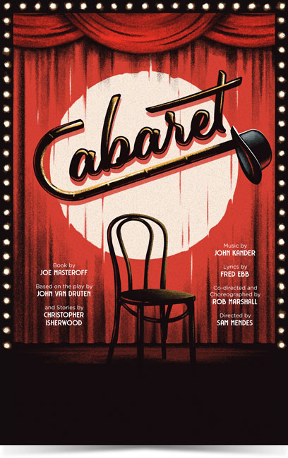 Cabaret Theatre Poster Designed by Subplot Studio