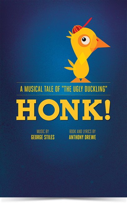 Honk Theatre Poster Designed by Subplot Studio