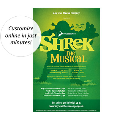 Shrek Poster Designed by Subplot Studio