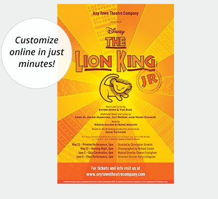 Lion King Poster Designed by Subplot Studio