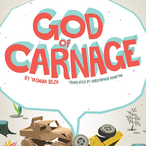 God Of Carnage Poster Design and Logo Pack