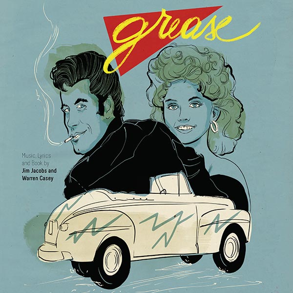 Grease Poster Design and Logo Pack