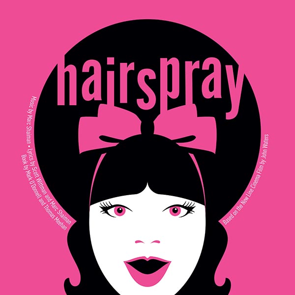 Hairspray Poster Design and Logo Pack